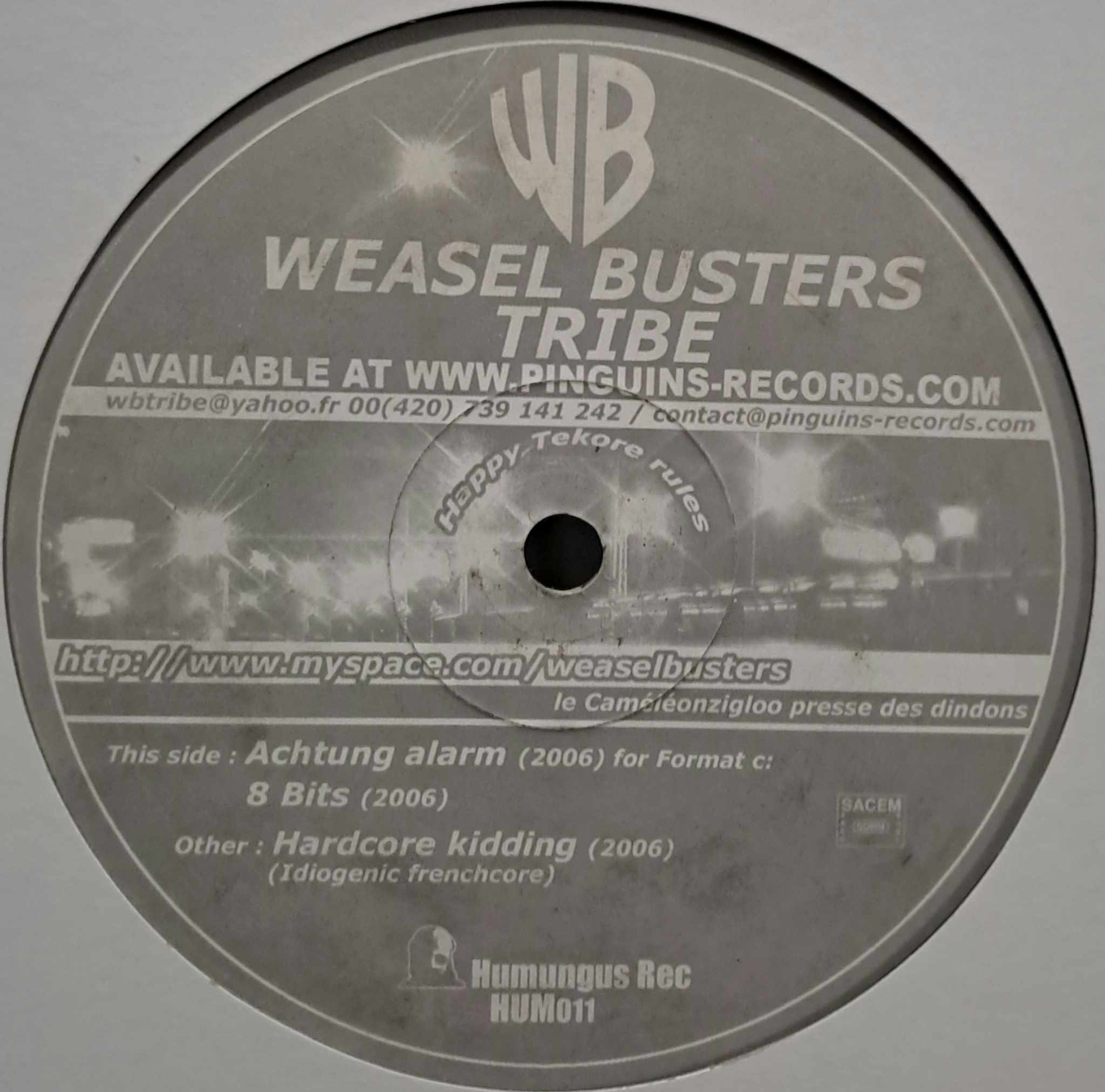 Humungus 11 - vinyle freetekno